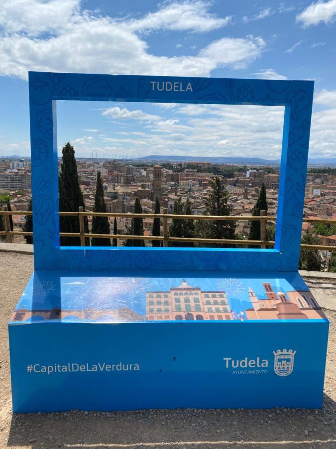 Voila Catedral Apartment Tudela Bagian luar foto